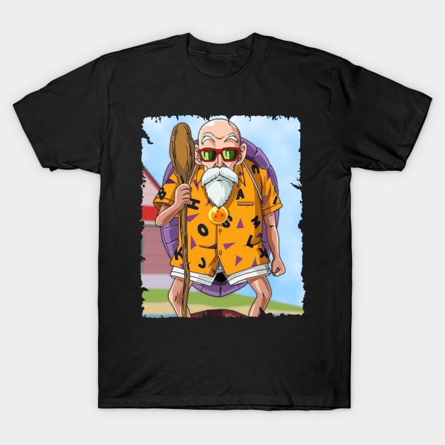 MASTER ROSHI MERCH VTG T-Shirt by Mie Ayam Herbal